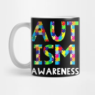 Autism Awareness Puzzle Piece - Gift for Autism Day Mug